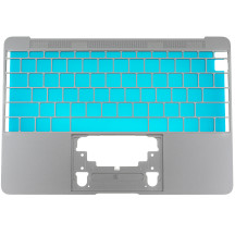 Верхняя крышка для ноутбука APPLE (A1534 (2016-2017)), space gray, small enter