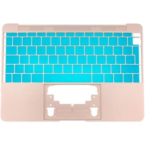 Верхняя крышка для ноутбука APPLE (A1534 (2016-2017)), rose gold, big enter