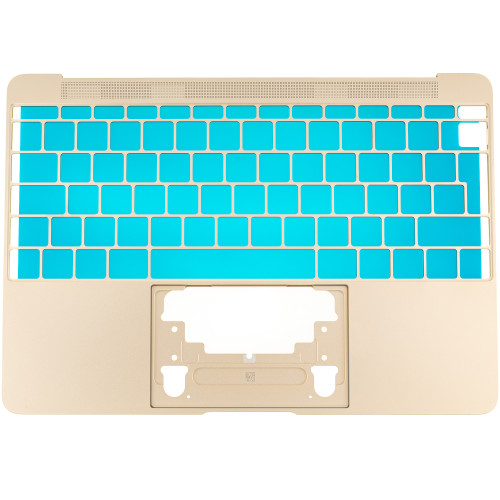 Верхняя крышка для ноутбука APPLE (A1534 (2016-2017)), gold, big enter