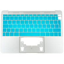 Верхняя крышка для ноутбука APPLE (A1534 (2016-2017)), silver, big enter