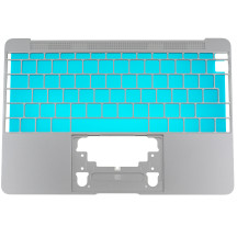 Верхняя крышка для ноутбука APPLE (A1534 (2016-2017)), space gray, big enter