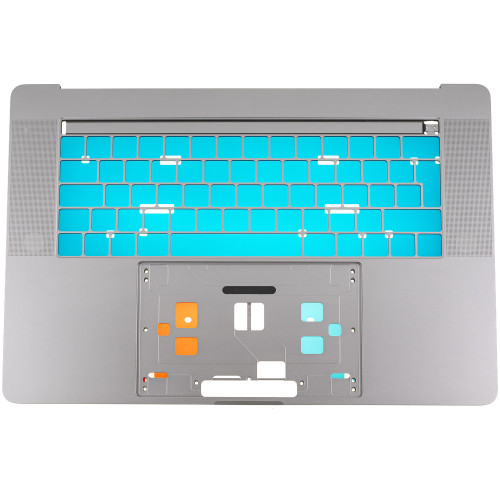 Верхня кришка для ноутбука APPLE (A1990 (2018)), space gray, big enter