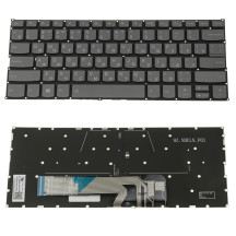 Клавиатура для ноутбука LENOVO (Yoga 530-14ARR, 530-14IK ) rus, dark gray, без фрейма, подсветка клавиш