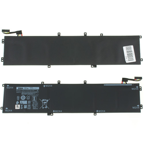 Оригинальная батарея для ноутбука DELL 6GTPY (XPS 15 9550 (ВЕРСИЯ 2), 9560, 9570) 11.4V 8333mAh 97Wh Black