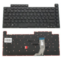 Клавиатура для ноутбука ASUS (G531 series) rus, black, без фрейма, подсветка клавиш (RGB Per-Key)