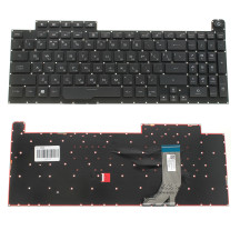 Клавиатура для ноутбука ASUS (G731GD, G731GT, G731GU) rus, black, без фрейма, подсветка клавиш (RGB Per-Key) (ОРИГИНАЛ)