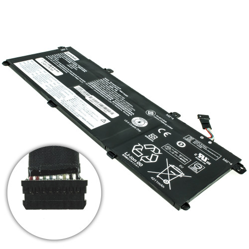 Оригінальна батарея для ноутбука LENOVO L18L3P73 (ThinkPad T490, T14 Gen 1, P14s Gen 1, P43s) 11.55V 4211mAh 51Wh Black