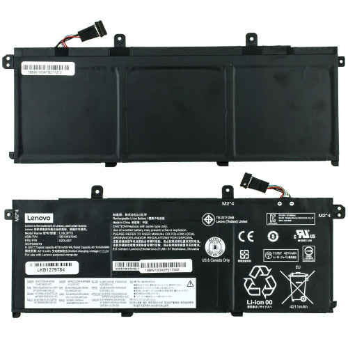 Оригінальна батарея для ноутбука LENOVO L18L3P73 (ThinkPad T490, T14 Gen 1, P14s Gen 1, P43s) 11.55V 4211mAh 51Wh Black