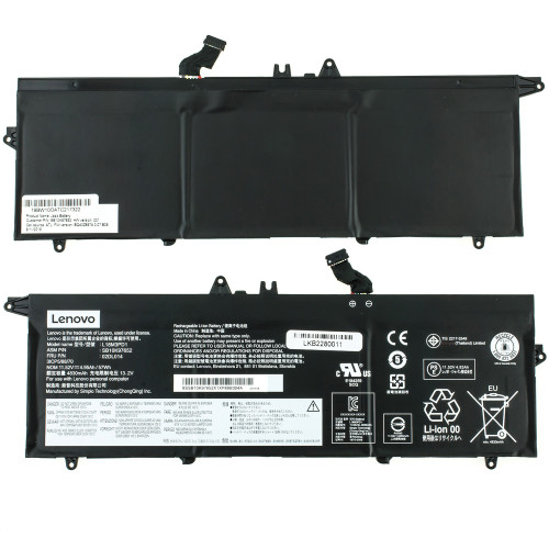 Оригинальная батарея для ноутбука LENOVO L18L3PD1 (ThinkPad T490s, T495s) 11.52V 4950mAh 57Wh Black