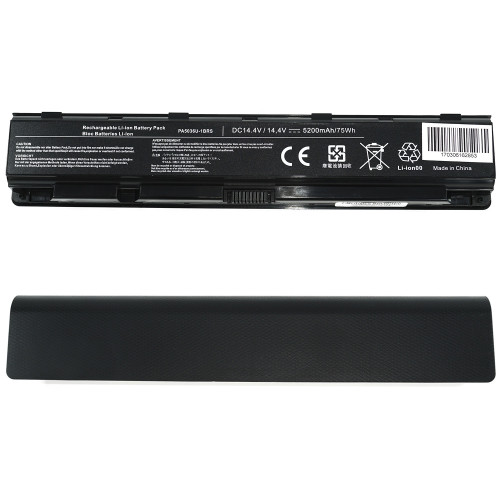 Батарея для ноутбука Toshiba PA5036U-1BRS (Qosmio X75 series) 14.4V 5200mAh Black