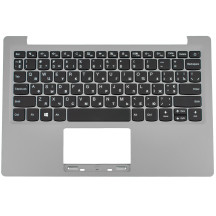 Клавіатура для ноутбука LENOVO (IdeaPad 120S-11IAP Keyboard+передня панель) rus, silver