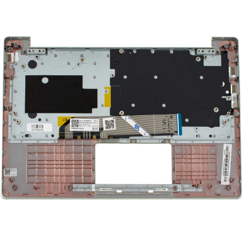 Клавиатура для ноутбука LENOVO (IdeaPad 120S-11IAP Keyboard+передняя панель) rus, silver