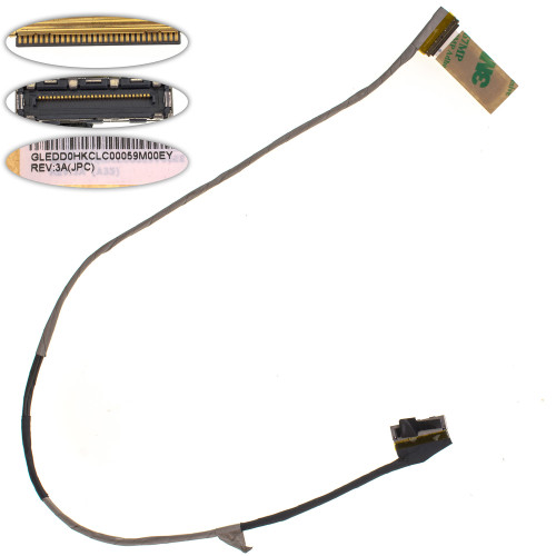 Шлейф матрицы для ноутбука SONY  (Vaio: SVF143, SVF143100C, SVF143A1YT, SVF143A1QT) 30pin, eDP (dd0hkcLC000)