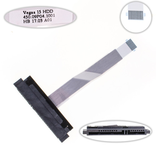 Шлейф HDD для ноутбука  Dell (Inspiron: 3558, 3559, 3567, 3568) (450.09P04.1001)