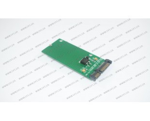 Переходник для ноутбуков Apple SSD на SATA (для подключения SSD Apple MacBook Pro 2012 с разъёмом SATA 7+17 pin (A1398, MC975, MC976)  к разъёму SATA)