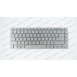Клавіатура для ноутбука ACER (AS: V3-431, V3-471) rus, silver, без фрейма