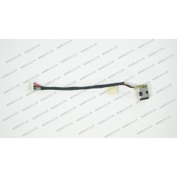 роз'єм живлення PJ505 (HP DV6-7000) з кабелем