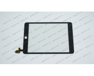 Тачскрин (сенсорное стекло) для iPad Mini 3, 7.85, черный, ORIGINAL (with IC Flex Connector)