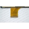 Тачскрин (сенсорное стекло) ZD9193-101 VER.101, 10,1,  внешний размер 251*150 мм, рабочий размер 224*126 мм, 45 pin, черный