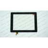 Тачскрин (сенсорное стекло) для Taipower P85a, PB80DR8371, 8, внешний размер 204*159 мм, рабочая часть 162х121мм, 6 pin, черный