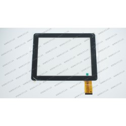 Тачскрин (сенсорное стекло) для YTG-G97017-F1 V1.0, 9,7, внешний размер 236*183 мм, рабочая часть 198*149 мм, 50 pin, черный