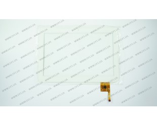Тачскрин (сенсорное стекло) YTG-P0008-F5 V1.0, 10,1, 12 pin, белый