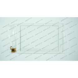 Тачскрин (сенсорное стекло) для PB90A8821-R1, 9, внешний размер 229*149 мм, рабочий размер 191*127 мм, 6 pin, белый