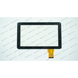 Тачскрин (сенсорное стекло) для YH-F900H YJ164FPC-V0, 9, внешний размер 232*141 мм, рабочий размер 198*112 мм, 50 pin, черный