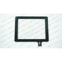 Тачскрин (сенсорное стекло) для 300-L4080C-C00-V1.0, 9,7, внешний размер 240*185 мм, внутренний размер 197*148 мм, 50 pin, черный