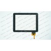 Тачскрин (сенсорное стекло) для DPT 300-N3708A-B00 VER1.0, 8, внешний размер 196х151 мм, 12 pin, черный