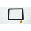 Тачскрин (сенсорное стекло) для Gmini MagicPad H807S, YDT1177-A1, 8,  внешний размер 193*145 мм, рабочая часть 162*122 мм, 40pin, черный