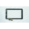 Тачскрін (сенсорне скло) для Nextbook NX007HD, CDT FPC-CTP-0700-088V4-1,  7, зовнішній розмір 187*115 мм, робочий розмір 155*91 мм, чорний