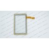Тачскрин (сенсорное стекло) для Ainol Novo 7 AX1 3G, 04-0700-0808 v1, 7, внешний размер 187*115 мм, рабочий размер 154*91 мм, 51pin, белый