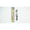 Кабель REMAX AURORA 2 в 1 для iphone та microUSB , підсвічування , чорний , 1м