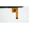 Тачскрин (сенсорное стекло) для Impression ImPAD 4113, 8-6221 JYT, 7, внешний размер 186*111 мм, рабочий размер 154*86 мм, 12 pin, черный