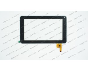 Тачскрин (сенсорное стекло) FPC-TP070011, 7, размер 186*111мм, 12pin, черный