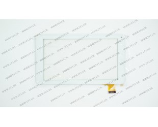 Тачскрин (сенсорное стекло) XC-PG0700-028-A2-FPC, 7,размер внешний 186*104 мм, рабочая часть 155*87 мм., 30pin, белый