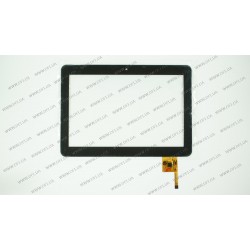 Тачскрин (сенсорное стекло) YTG-P10008-F5 V1.0, 10, размер 248*174 мм, 12 pin, черный