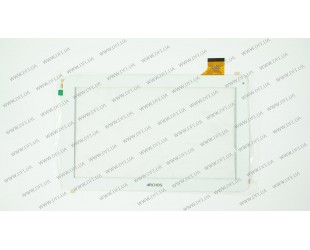 Тачскрин (сенсорное стекло) для Prestigio Wize 3021 3G, QSD 701-10059-02, 10,1, внешний размер 257*159 мм, рабочий размер 224*126 мм., 45pin, белый