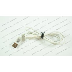 оригінальний кабель USB - microUSB для планшета, 90см, білий