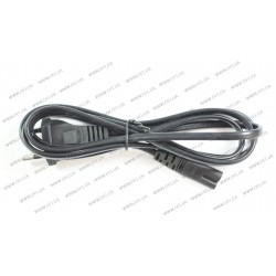 Мережевий кабель для адаптера живлення ноутбука, 2pin, 1.8м