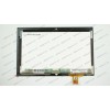 Тачскрин (сенсорное стекло) + матрица (LP101WH4-SLA3)  для LENOVO ThinkPad Tablet 2, 10.1, черный