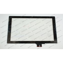 Тачскрин (сенсорное стекло) для ASUS VivoBook X202e, S200e, Q200e, 11.6, черный