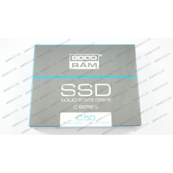 Жесткий диск SSD Goodram C50 series 120GB, SSDPR-C50-120, 2.5, SATA-III MLC, скорость записи 360Мб/с, скорость чтения 500Мб/c