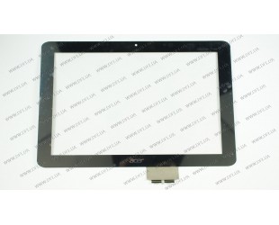Тачскрин (сенсорное стекло) для Acer Iconia TAB A210, A211 10.1, черный