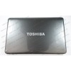 Кришка дисплея для ноутбука Toshiba (L650 + петлі), black