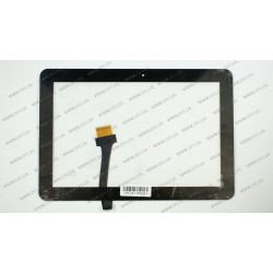 Тачскрин (сенсорное стекло) для Samsung Galaxy Tab 1, P7500, P7510, 10.1, черный (252*171)