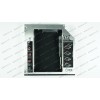 Карман для 2.5' SATA HDD, h=12.7mm, устанавливается вместо IDE-привода ноутбука, Second HDD Caddy Optibay, матовый