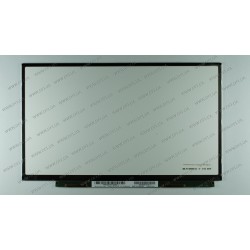 Матрица 13.3 B133XW07 V.0 (1366*768, 40pin, LED, SLIM (без ушек и планок), матовая, разъем справа внизу, W=303) для ноутбука
