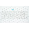 Клавіатура для ноутбука TOSHIBA (C850, C855, C870, C875) rus, white